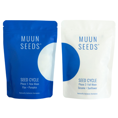 MUUN SEEDS Seed Cycle Monthly pack (Phase 1 and 2)